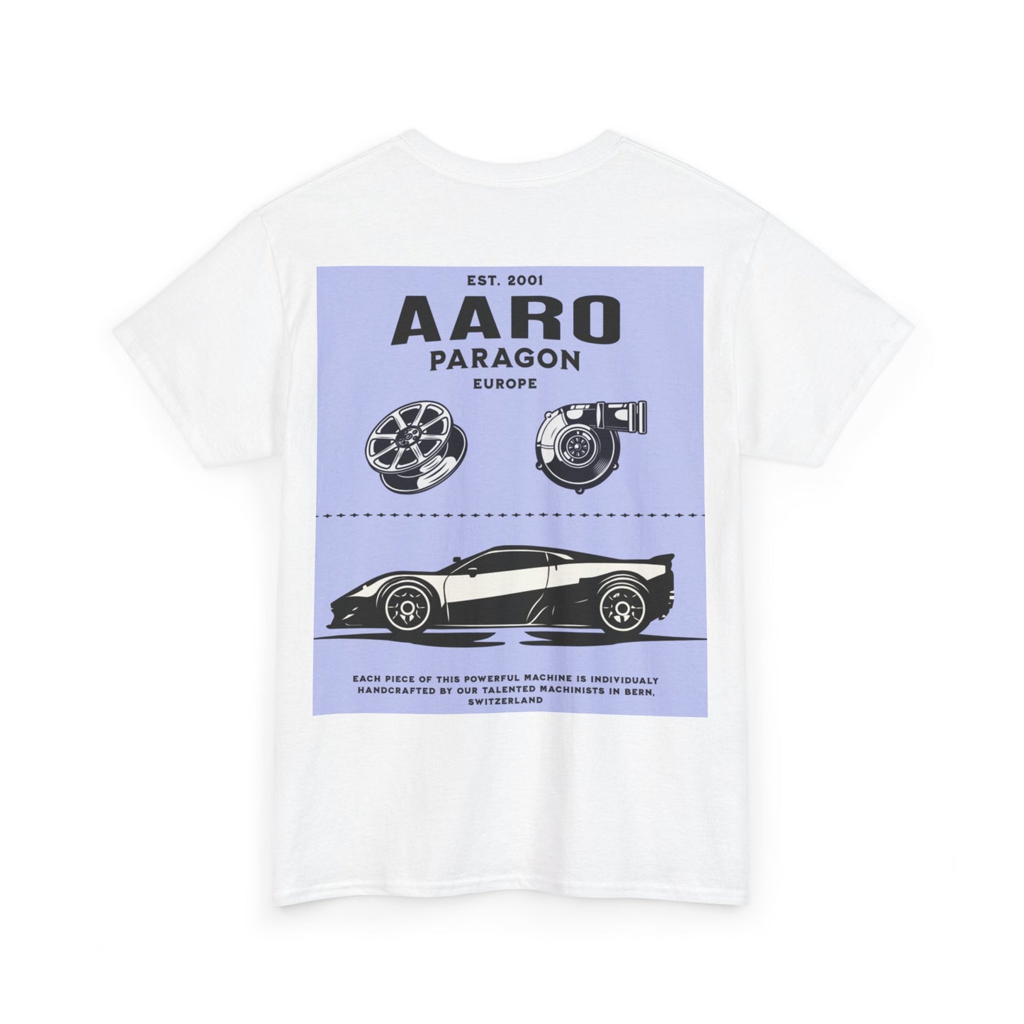 Light Blue Aaro Graphic Tee